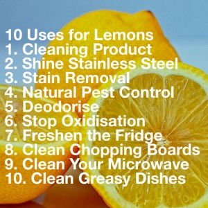 10 Uses for Lemons