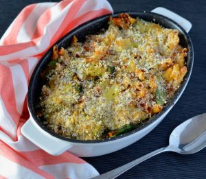 Recipe: Caramelised Onion & Spinach Pasta Bake